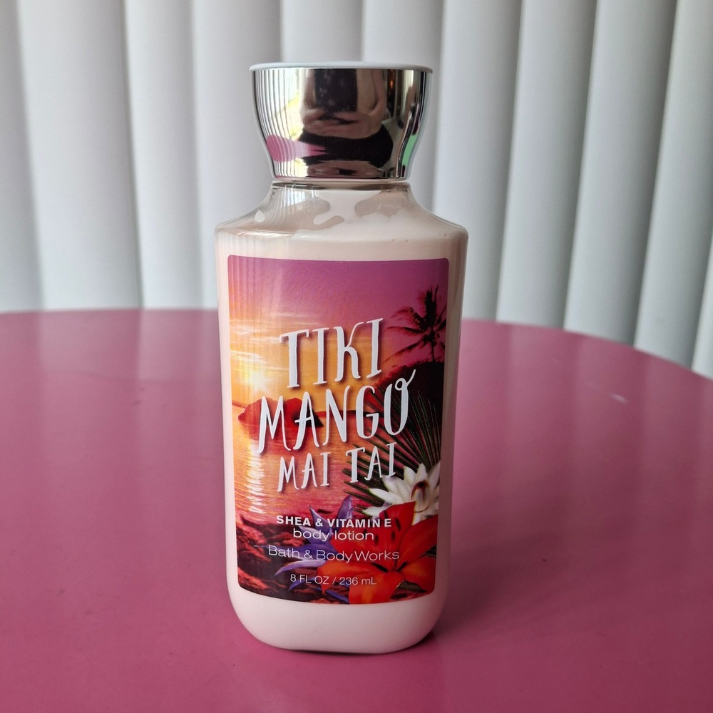 Bath & Body Works TIKI MANGO MAI TAI Body Lotion 8 oz Discontinued